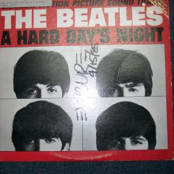 Beatles A Hard Day's Night Promotional Vinyl Purple Capitol records label