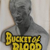 Bucket of Blood ~ Classic Hand Painted Hand Made Wall Art signed by Bill Schuler Free Shipping