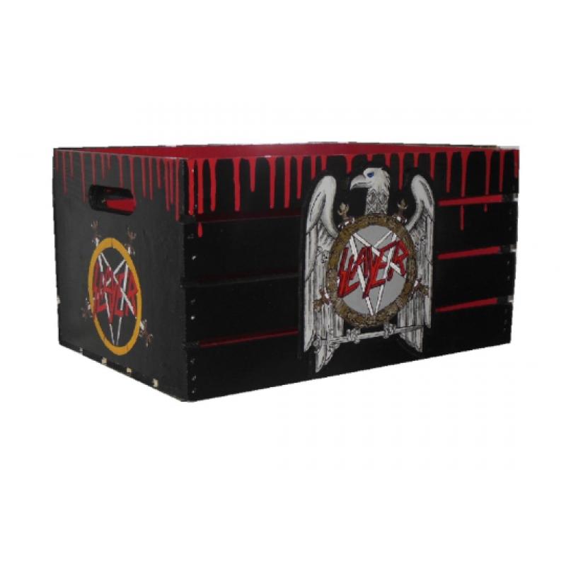 SLAYER    Crate  ~ Classic Hand Painted Hand Made signed by Bill Schuler Free Shipping