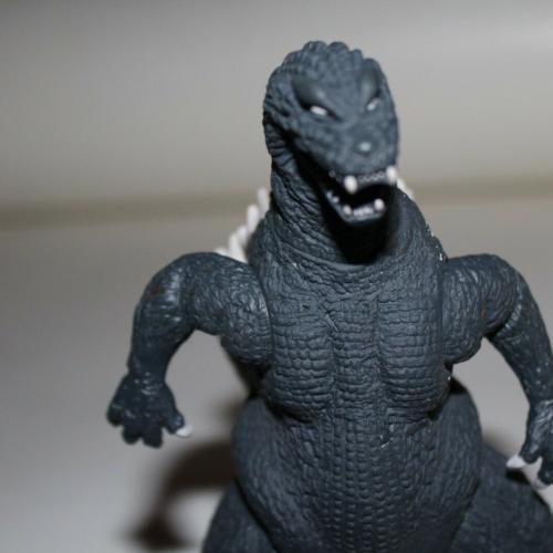 Bandai Toho Black/White Godzilla.Rare! 6.5