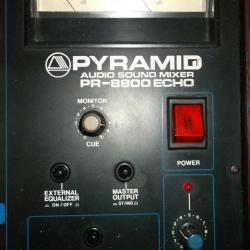 Pyramid PR-8800 ECHO Stereo Sound Mixer Equalizer 
