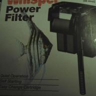 Whisper Power Filter Mini Quiet Operation with Wonder Tube Fish Tank filter