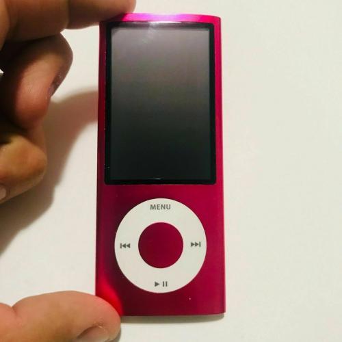 Apple iPod Nano 5th Gen Pink 8GB A1320 MC050LL fully working camera & mic
